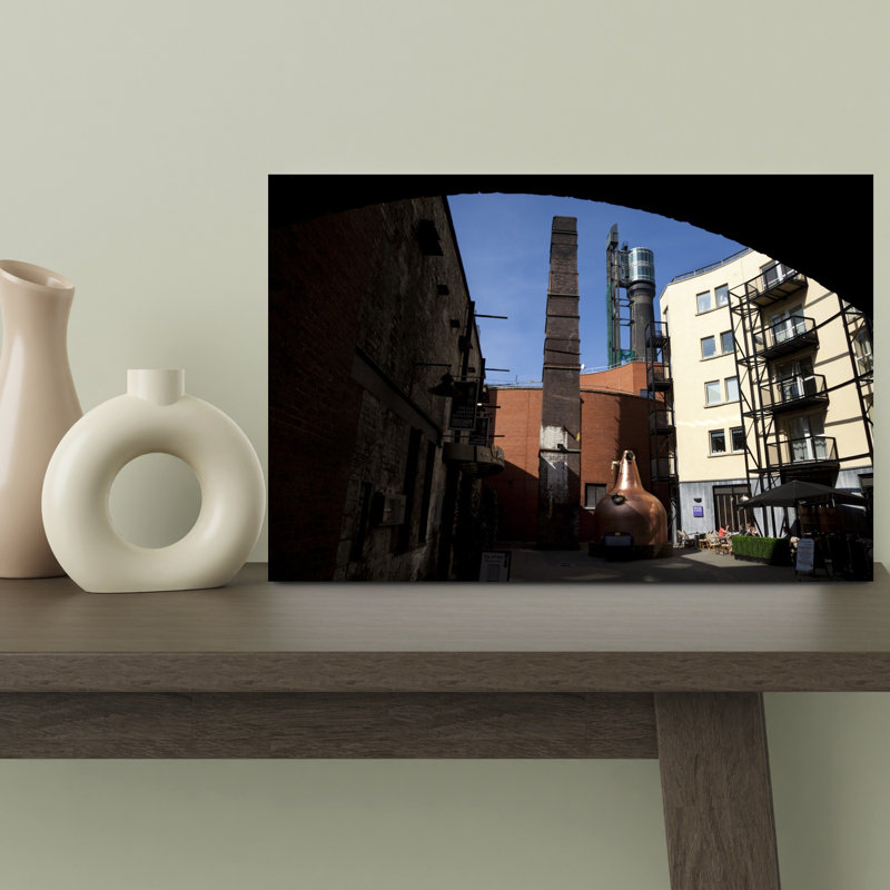 The Old Jameson Distillary Mueseum And Visitors Centre Dublin City Ireland by George Munday - Wrapped Canvas Print