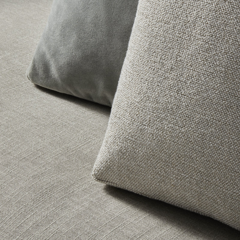 Hands Down Sofa, Tofte Navy Polyester Blend, 35" H x 94" W x 38" D, Camel Velvet/Sanford Navy Polyester Blend
