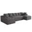 Canapé modulaire surdimensionné avec coussins Adame Boneless Compression-445087028-459245872-459245882