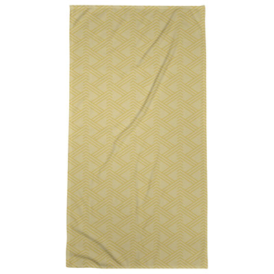 Serviette de bain zigzag classique