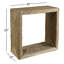 Evana Open Storage Woven End Table