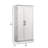 Jontavius 35 " W Solid Wood Armoire