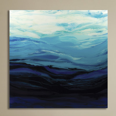 Mythical Sea by Barbara Biolotta - Wrapped Canvas Painting