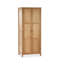Buddleia 2 Door Solid + Manufactured Wood Wardrobe-1017288129