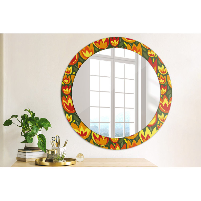 Huldar Glass Flat Wall Mirror