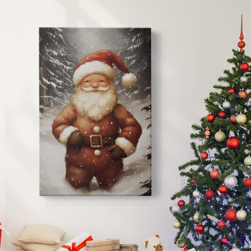 Art des Fêtes de Noël - Toile tendue avec châssis - Série 2-CCXXXII, H 36 po x l 24 po