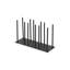 Iron Black 3-Section Horizontal Ramekin and Lid Organizer-1120434174