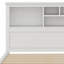 King Size Platform Bed With Multi-Storage Headboard, USB And Drawers-730011732