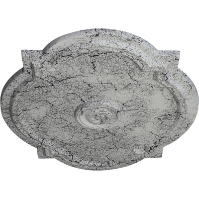 Médaillon de plafond valse l 21 1/4 po x H 17 3/8 po x P 1 po (convient aux auvents jusqu'à 4 1/2 po)