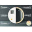 Huldar Glass Flat Wall Mirror