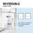 50" - 54" W x 76"H Double Sliding Frameless  Glass Shower Doors | 5/16" (10mm) Clear Tempered Glass | Leak-Proof Precision | Durable Stainless Steel Hardware | Perfect Adjustment Uneven Walls-105786447