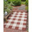 Tapis intérieur / extérieur rouge Borland-1526730054