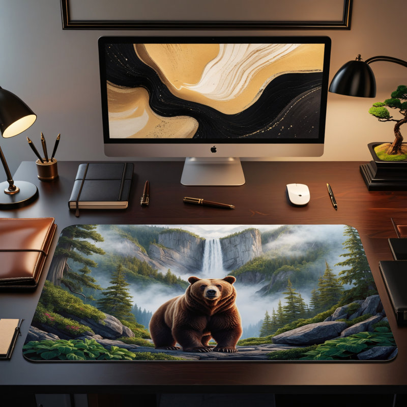Polyester Desk Pad, 23.6x13.8