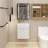 Elish 18.11 " W Wall Mounted Cloakroom Vanity Bathroom Vanity With Resin Top-800439157