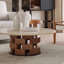 Table basse en travertin de style Wabi-sabi-48583940-48583946
