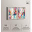 Ensemble d'art abstrait rose « Symphony Colors » en format shadowbox par Art Remedy, cadre noir, 10 x 15-292509994-292509999