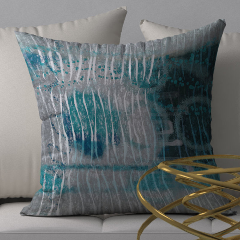 Housse de coussin carrée notes Care, 18 po x 18 po
