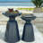 Metal edge table, 2-piece set-847735160