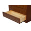 Armoire-penderie 2 portes 100% bois massif avec serrure Primm Smart-40080229