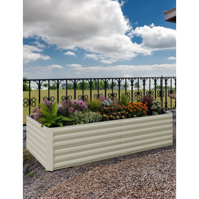 Lit de jardin surélevé en acier 2Pack 6x3x2ft / 8x4x2ft