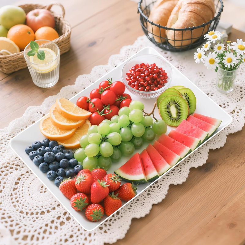 Serving Tray For Parties, Serving Platter, 9 Pack