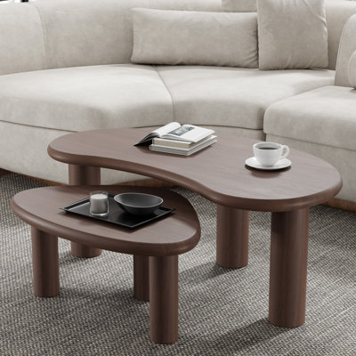 Wood Nesting Coffee Tables