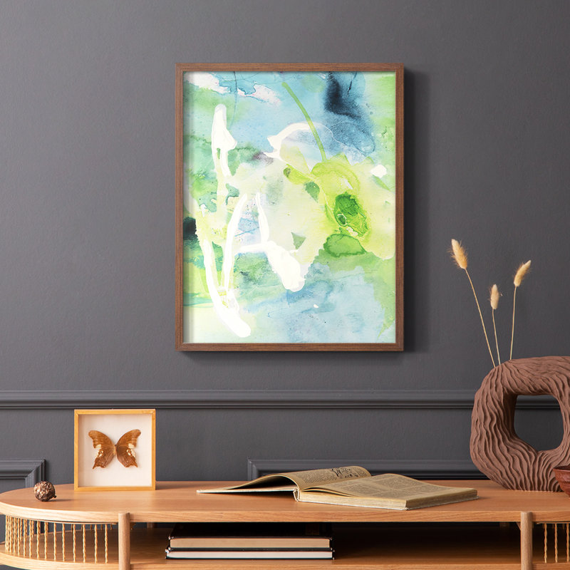 «Rising Above III», reproduction encadrée - bois massif, Brun, H 20 po x l 16 po