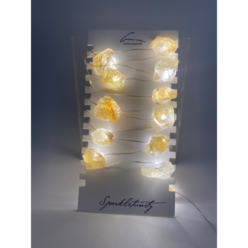 Dajonna Indoor 20 - Bulb 78.72'' Plug-in LED Fairy String Light, Orange