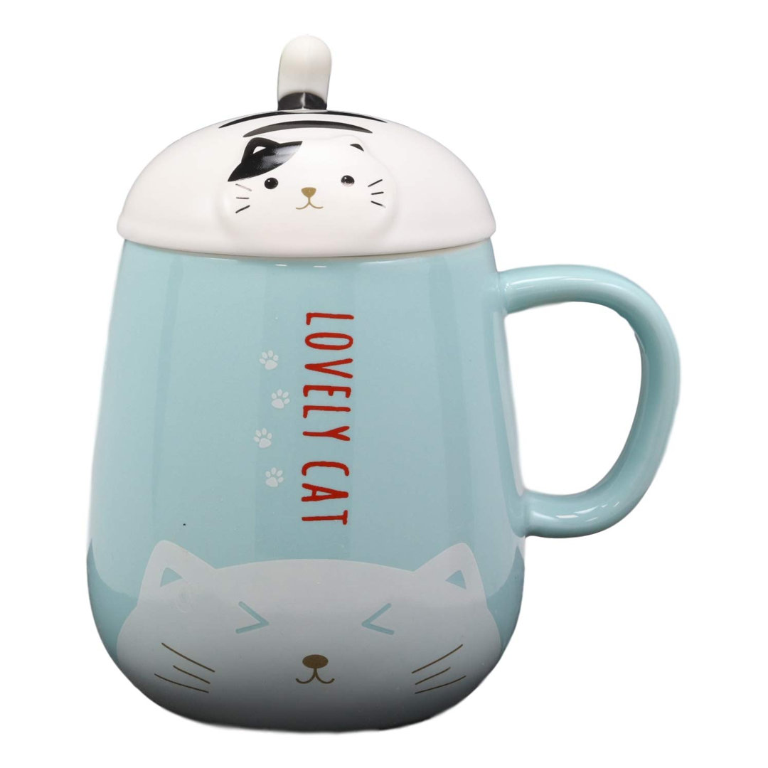 Manasi Happy Days Lovely Cat Coffee Mug World Menagerie