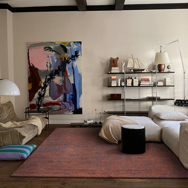 Pixel Washable Rug, Runner 3' x 9'