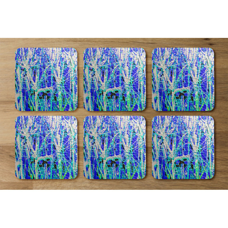 Square 6 Piece Coaster Set