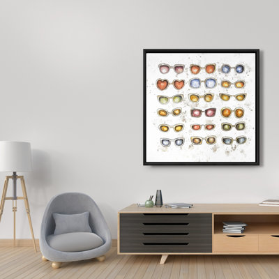 "Lunettes de soleil pour femmes" sur toile
