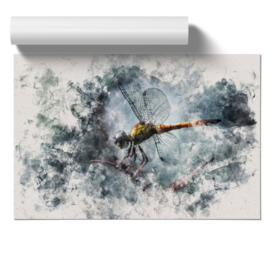 Dragonfly Vol.5 Watercolour - No Frame Print