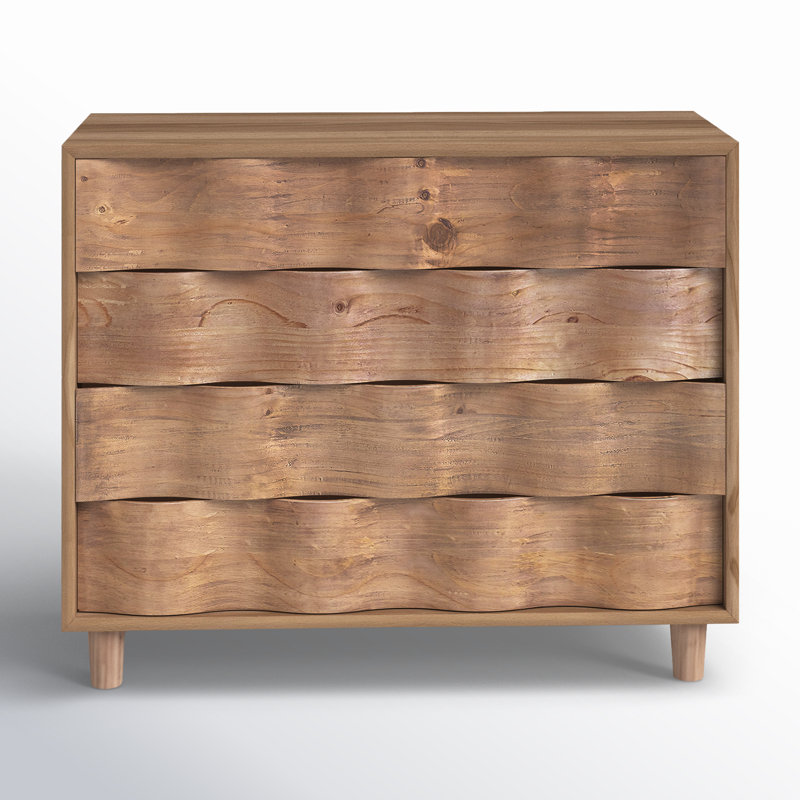 Commode décorative 4 tiroirs Insley