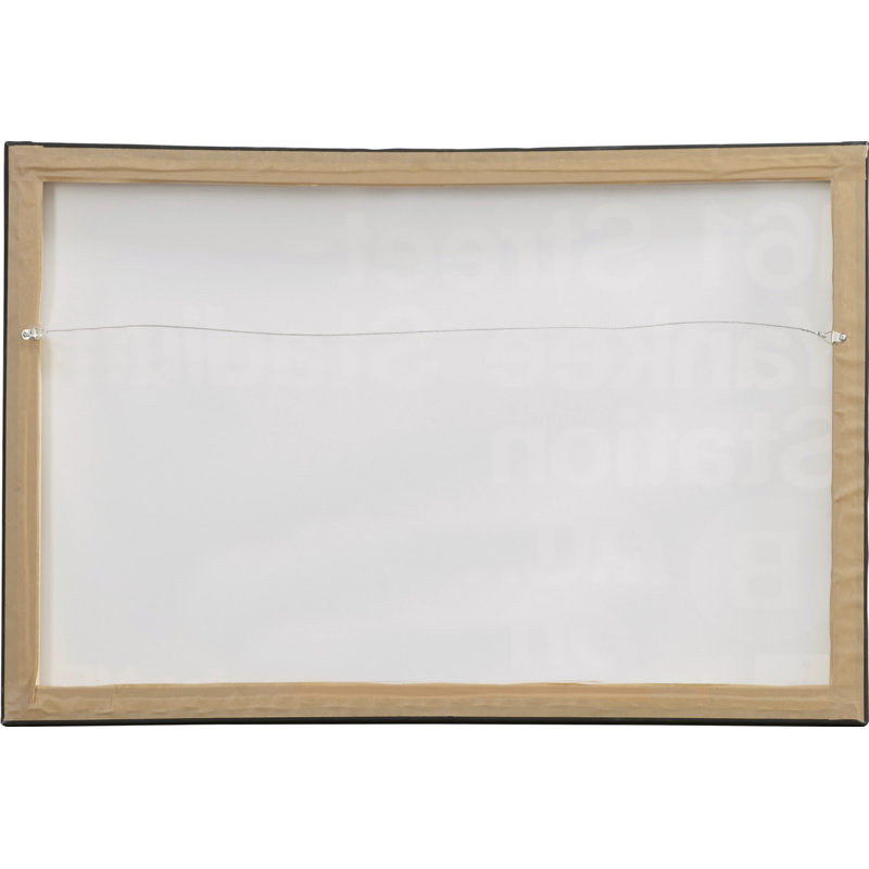 Villes et Skylines, Yankee Stadium, États-Unis - impression sur toile tendue, H 16 po x l 24 po x 1,5 po
