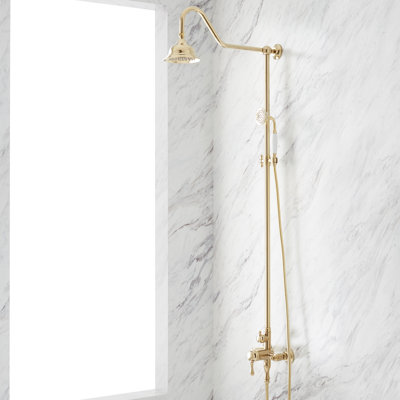 Alliston Pressure Balanced Shower System with Shower Head, Hand Shower - Rough In Included