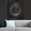 «Minimal Abstract Black 3» par Petals Prints Design, art mural en métal