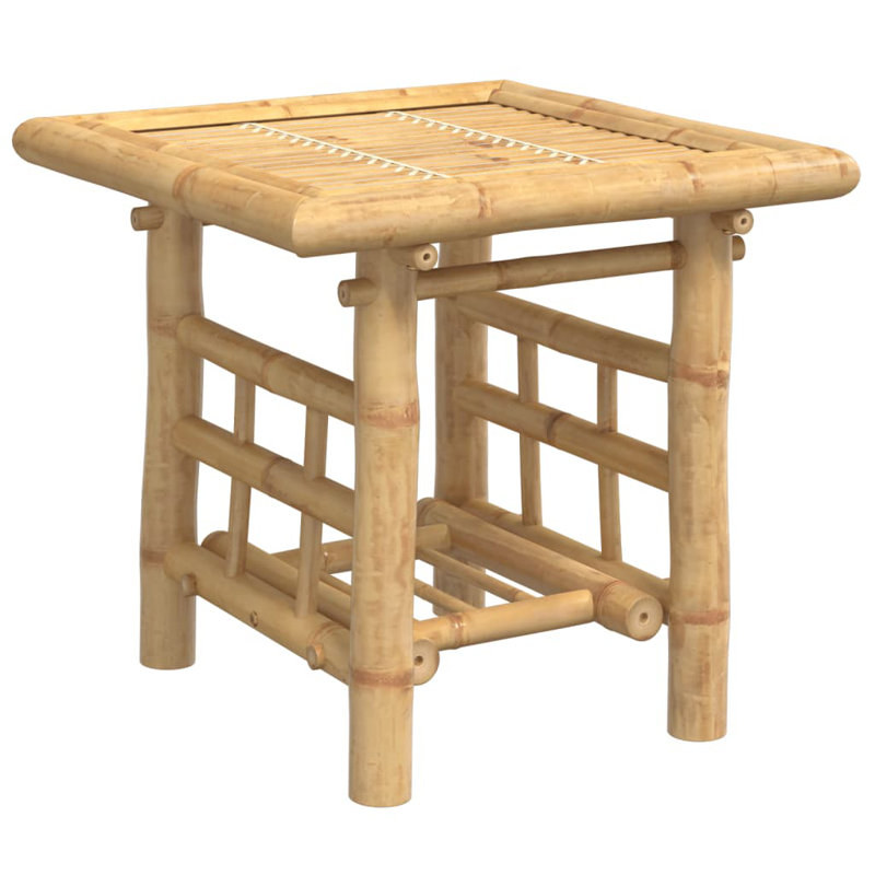 Alush Solid Wood End Table