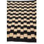 Tapis noir et blanc Ousley