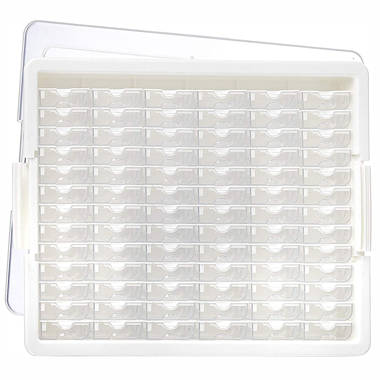 New Style Bead Storage Solutions Tiny Container Organizer with 78 Tiny  Containers Tray and Lid for Beads and diamond painting