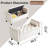 Ottoman with 2 Pillows, Nailhaed Trim and Storage Compartment-1193621379