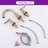 Widespread Bathroom Faucet 3 Hole 2-Handle Bathroom Sink Faucet