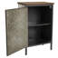 Dimond 37cm W Metal Bedside Table