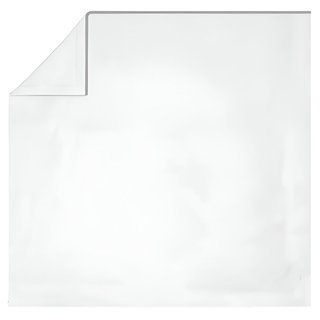 400TC Embroidery Cotton Sateen 4 Piece Sheet Set Fitted Sheet Fits Upto 16" Deep Pocket, Light Gray Border, Twin Sheet Set