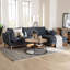 Canapé modulaire en tissu Cantwell Baxton Studio Linanas-2062043892-2062043891