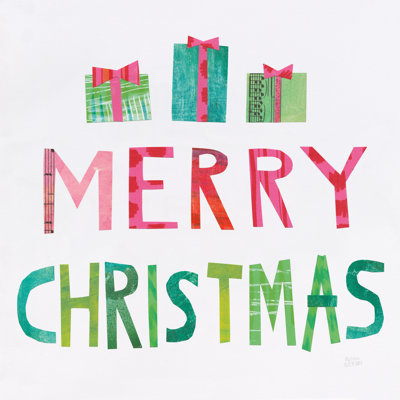 Christmas Collage III by Melissa Averinos - 1 Piece Wrapped Canvas Wall Art