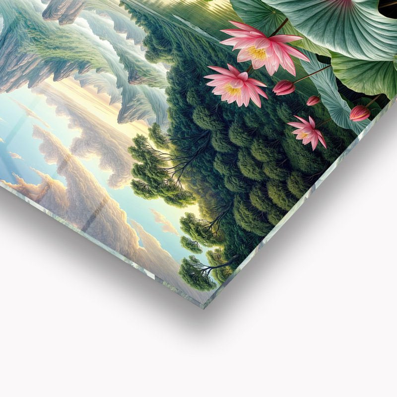 Artepera Landscape & Nature Window Panel, 63cm H x 93cm W x 0.4cm D
