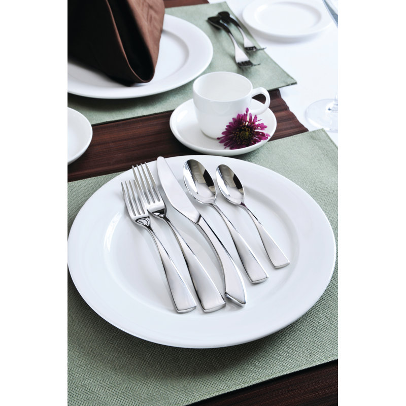 Reflection Round Bowl Soup Spoons by Sant' Andrea (18/10)