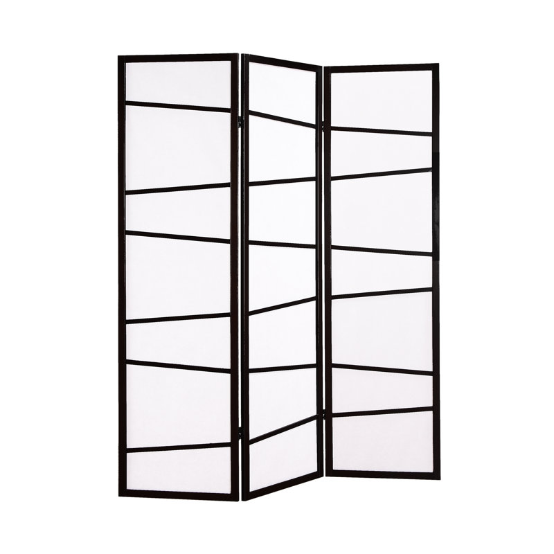 Cloison 3 panneaux en bois massif l 52 po x H 70,5 po Watkins