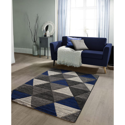 Eliya Vision Navy Rug